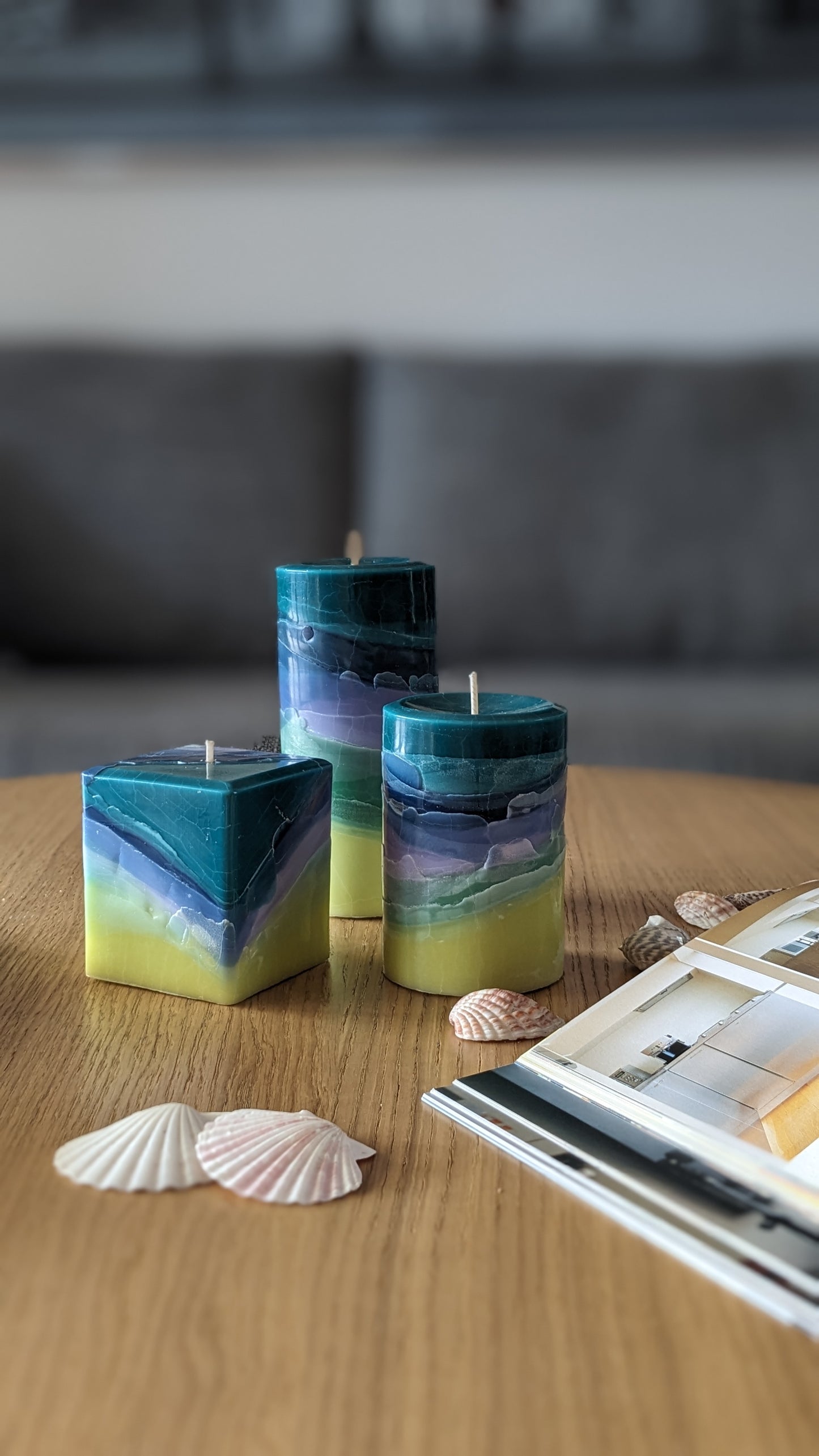 Rockpool - Ocean Scented Pillar Candle