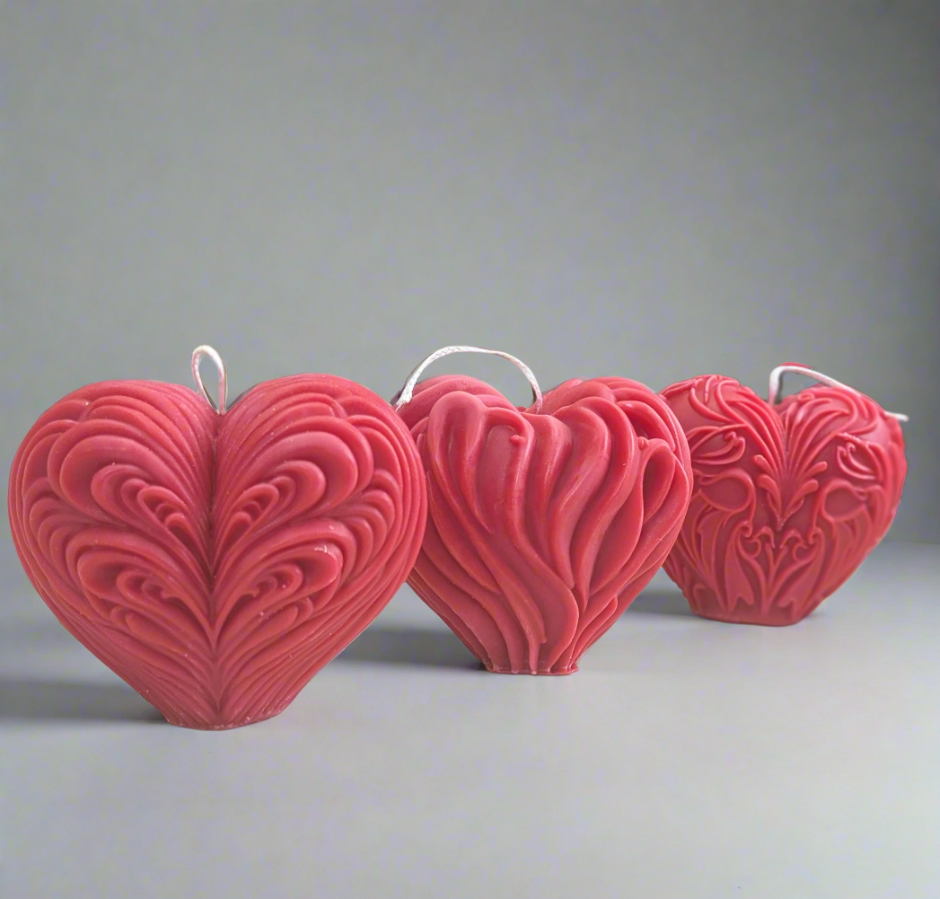 Heart Candles