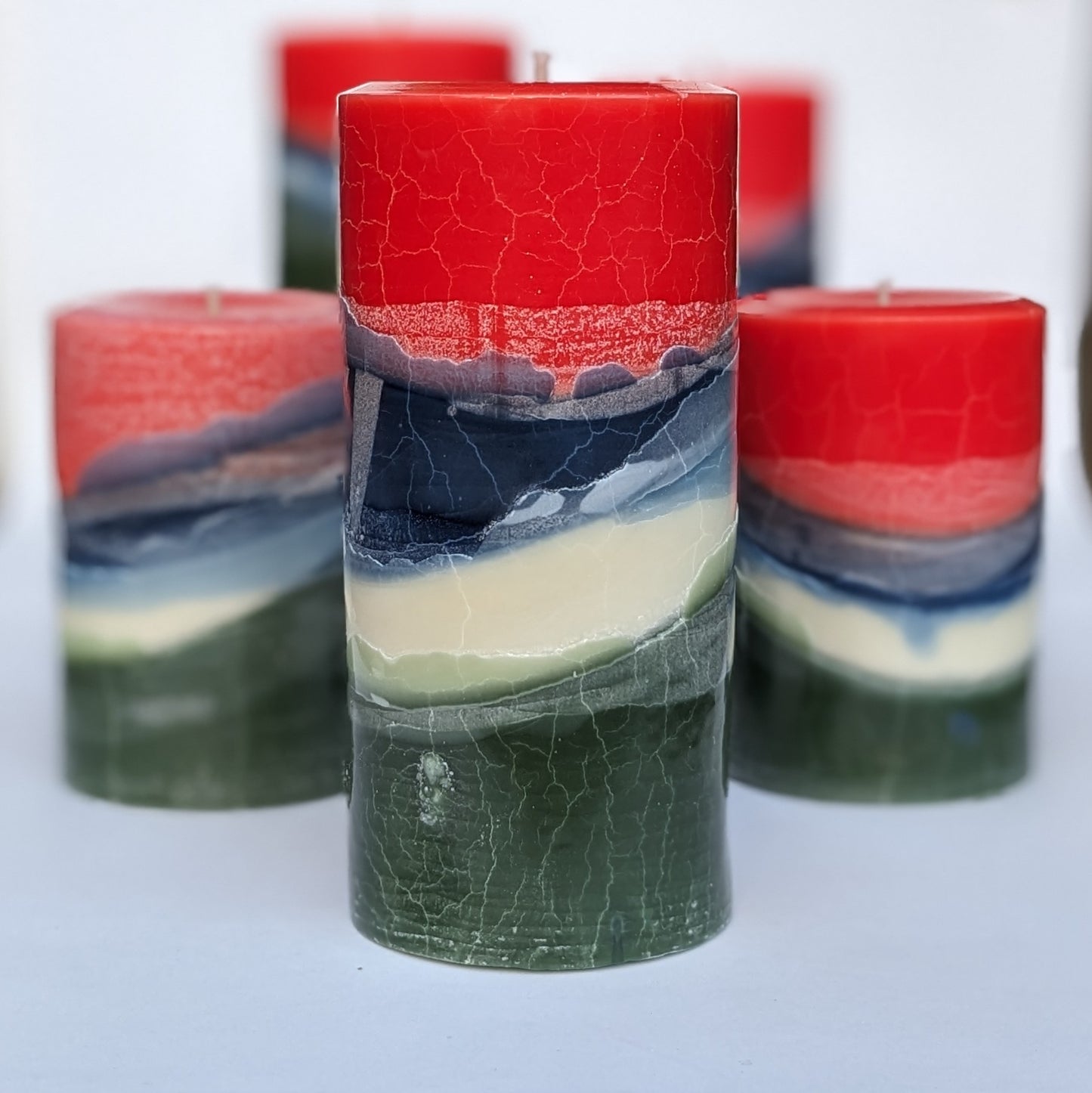 Flowering Gum - Cedarwood & Eucalyptus Scented Pillar Candle