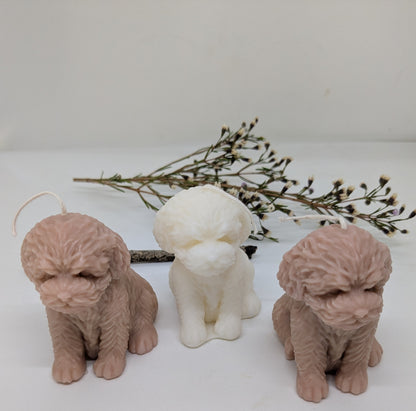 Puppy Candle