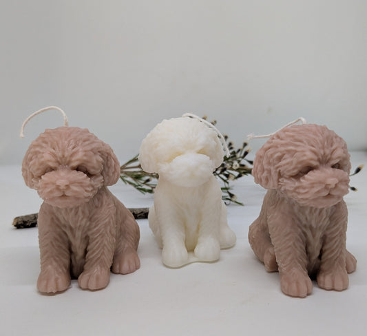 Puppy Candle