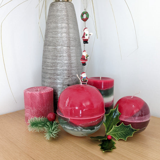 Christmas  Globe Candles